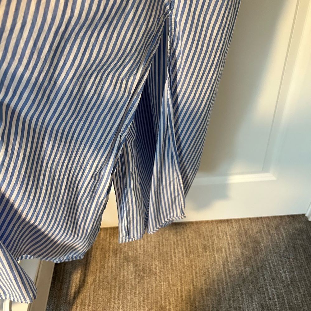 Universal Thread Light Blue Striped Long Sleeve D… - image 6